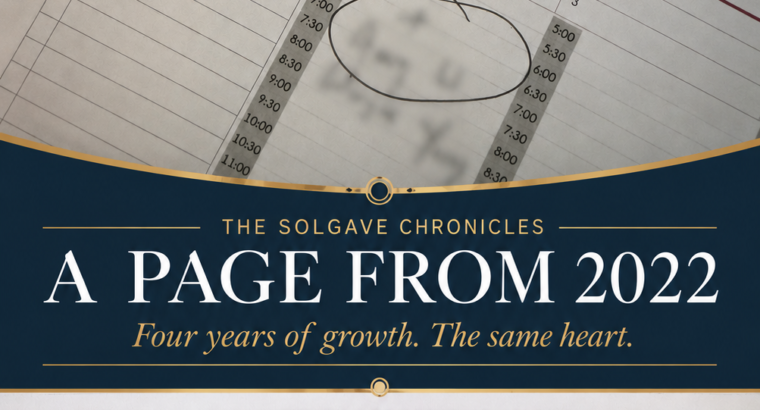 The Solgave Chronicles: A Page From 2022